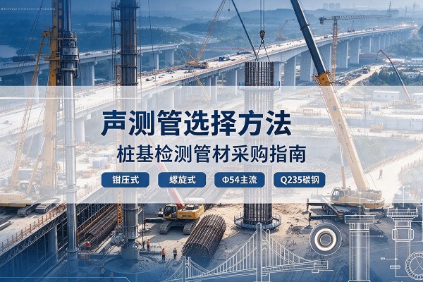 普宁声测管选型标准