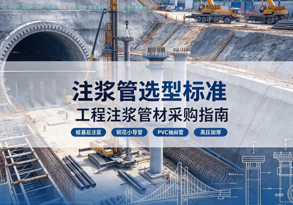 普宁注浆管选型标准